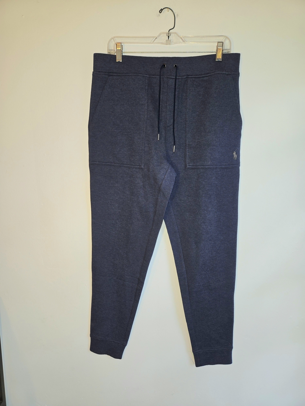 Polo Ralph Lauren Double Knit Jacquard Joggers Men’s Medium NWT Spring Navy